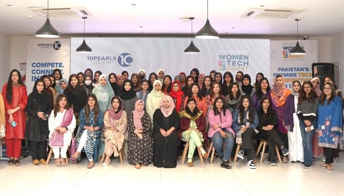 خواتین کے ٹیکنالوجی مقابلے میں پانچ ہزار سے زائد رجسٹریشن