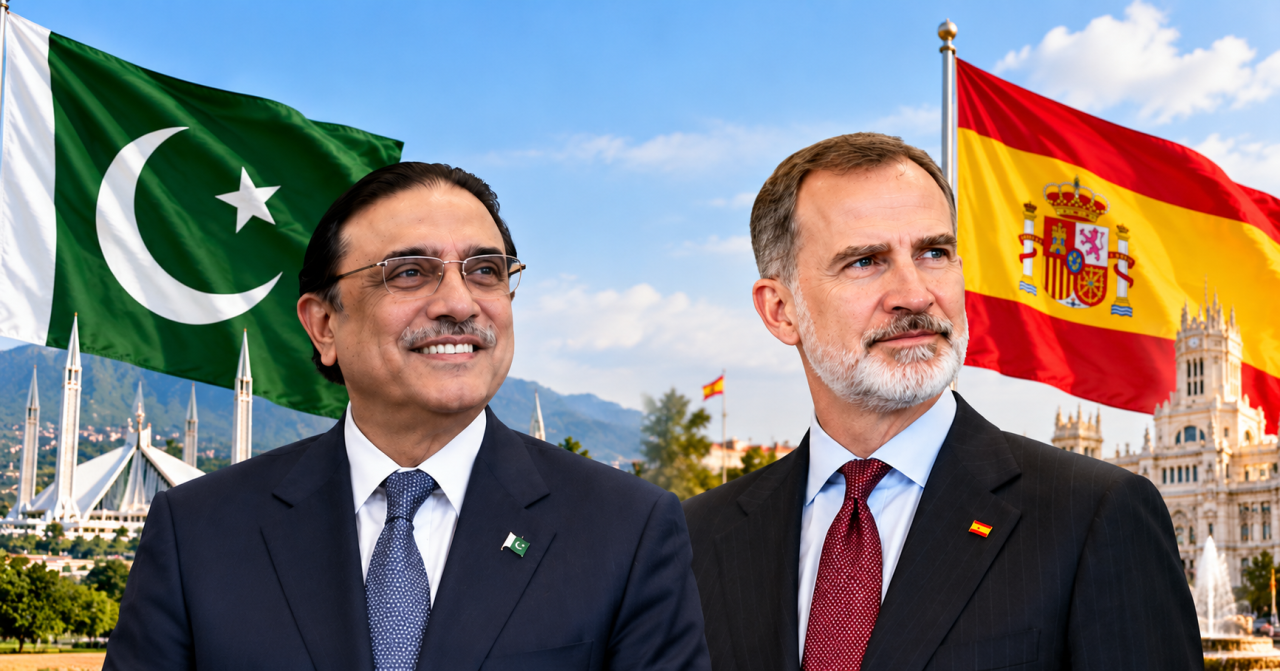 پاکستان اور اسپین کے تعلقات میں نئے امکانات، صدر آصف علی زرداری نے تعاون بڑھانے پر زور دے دیا
