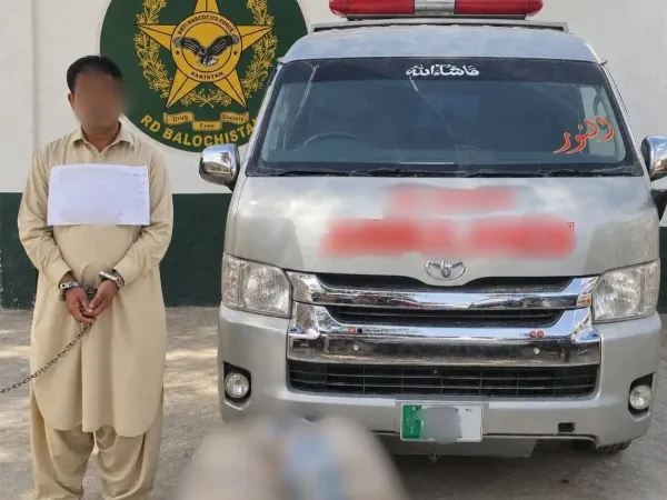 کوئٹہ میں ایمبولینس کے ذریعے منشیات اسمگلنگ کی کوشش ناکام، 60 کلو چرس برآمد