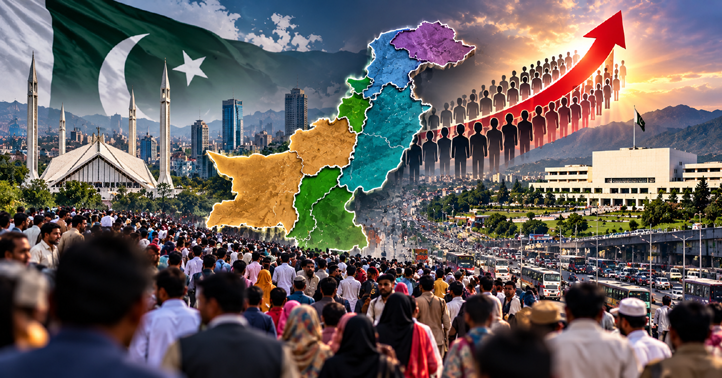 تیزی سے بڑھتی آبادی، نئے صوبوں کی ضرورت اور پاکستان کا مستقبل