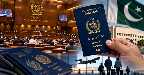 سینیٹ ارکان کو تاحیات بلیو پاسپورٹ دینے کا ترمیمی بل منظور