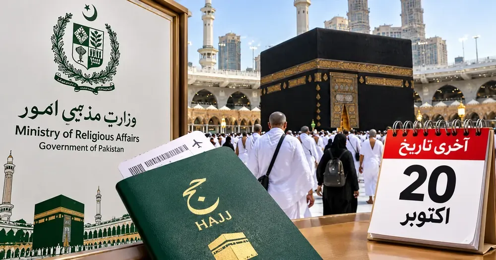 سرکاری حج اسکیم کے عازمین کے لیے اہم ہدایت، دوسری قسط جمع کرانے کی آج آخری تاریخ