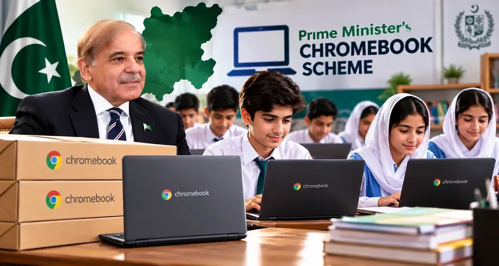 وزیراعظم کروم بک اسکیم، بلوچستان کے طلبہ کے لیے 31 ہزار سے زائد کروم بکس مختص