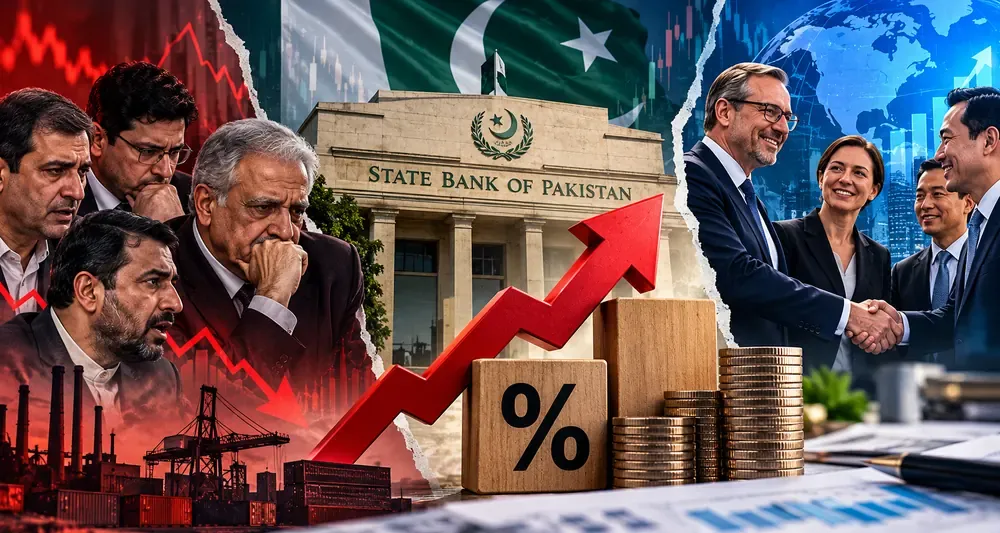 شرح سود میں اضافے پر غیر ملکی سرمایہ کاروں کی حمایت، صنعت کاروں کو تحفظات